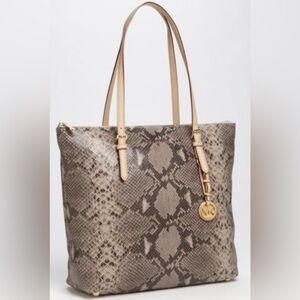 Michael Kors Snake Print Tote